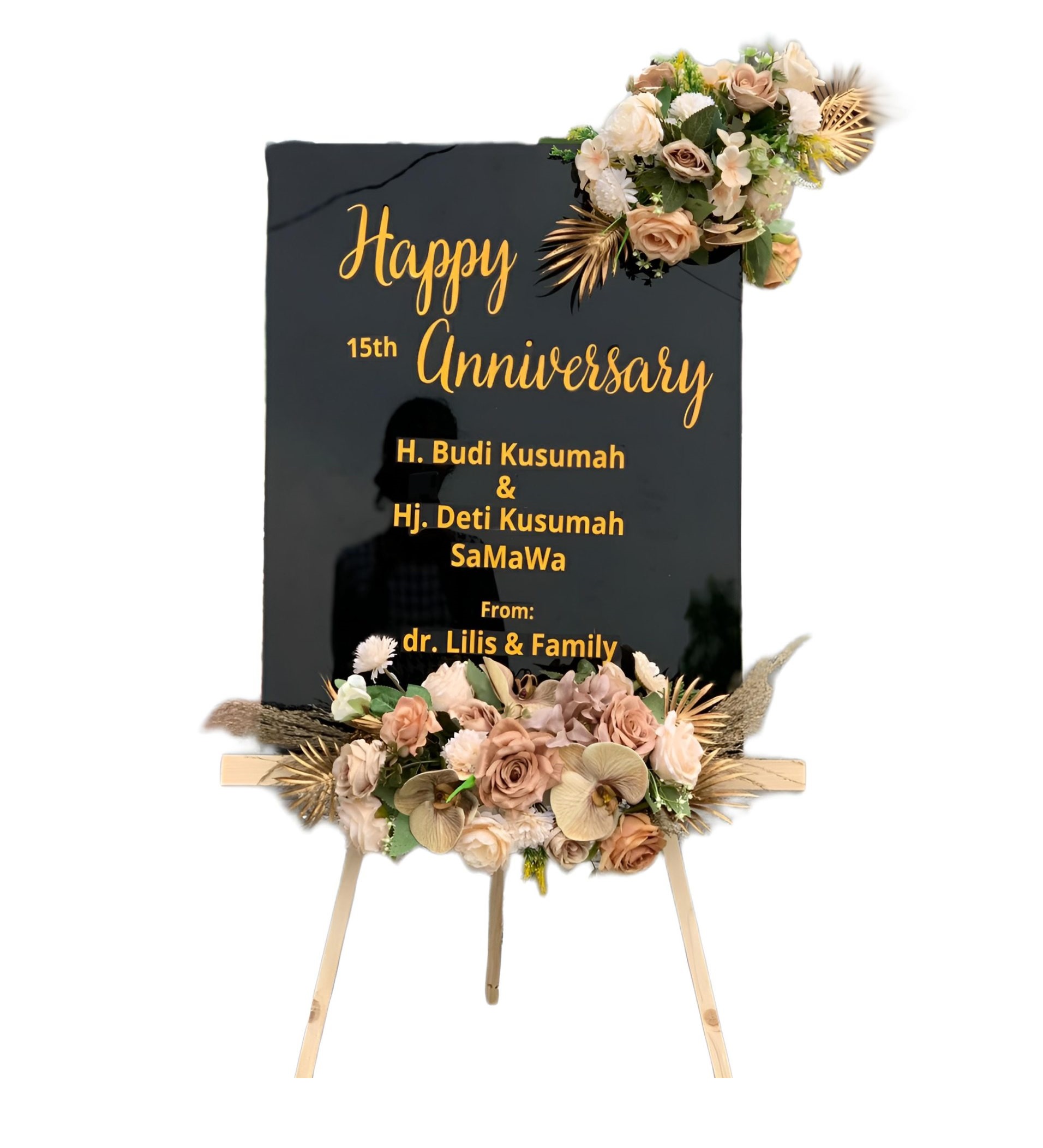 Papan Bunga Akrilik Ratu Samban