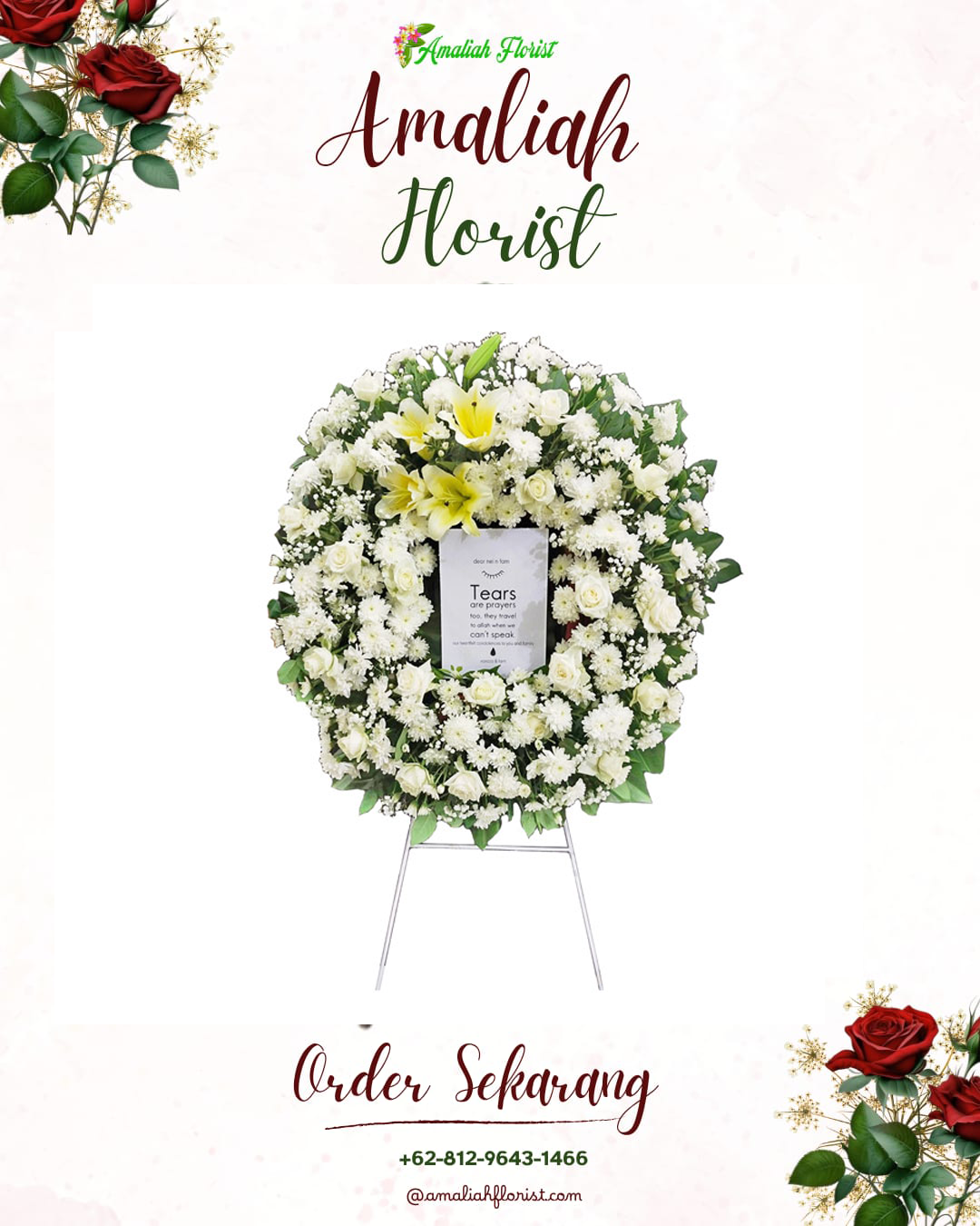 Krans Bunga Duka Ratu Samban